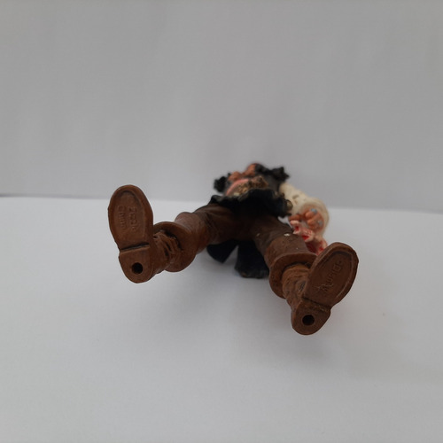 Boneco Johnny Depp Jack Sparrow Pirata Disney (Usado)