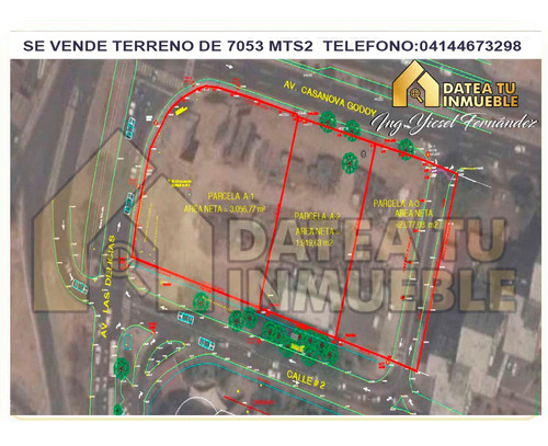 Imagen 1 de 6 de Terreno Comercial En Venta Las Delicias Telf:0414.4673298