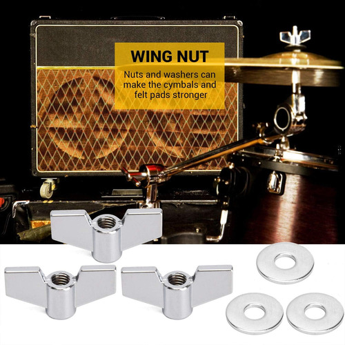 23pcs Cymbal Replacement Accessories, Cymbal Stand Felts, Dr