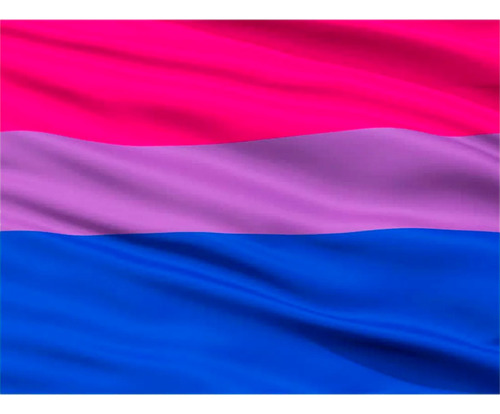 Bandera Bisexual 1mtr X1.5mt Orgullo Gay Lgbt