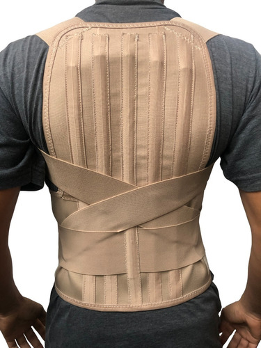 Corrector Postura Espalda Faja Lumbar Cervical Reforzado A10