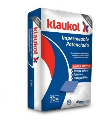 Klaukol Adhesivo Impermeable Potenciado X 5 Kgs.