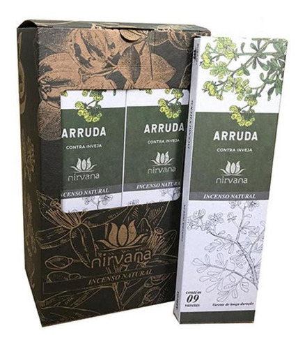 Incenso Natural Nirvana Arruda