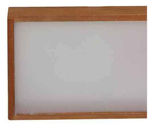 Marco De La Caja De Sombra De Madera 26cmx6cmx13cm Marrón