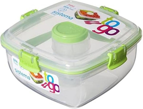 Sistema To Go Collection Ensalada Para Llevar Contenedor De