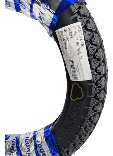 Cubierta Moto 80/100-14 4pr (estandar) Journey Nubimarket