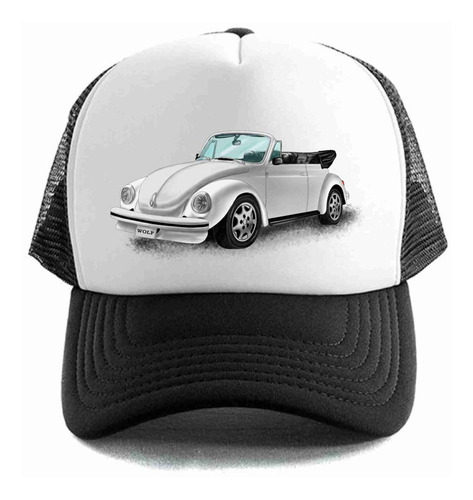 Gorra Vocho Descapotable Blanco