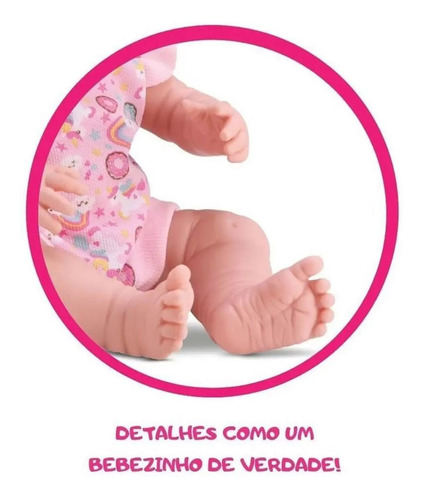 Muñeca recién nacida Diver con cuna y chupete | Divertoys
