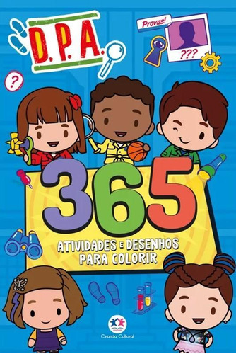 Livro: 365 Atividades E Desenhos Para Colorir - D. P. A