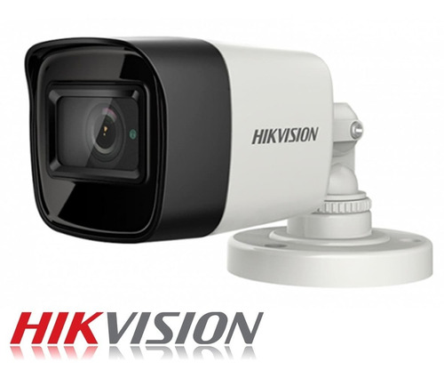 Cámara Bullet 1080p Hikvision 4en1 2mp 2,8mm Ip67 Mic Incorp