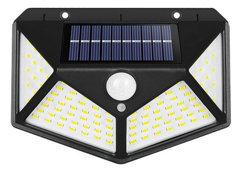 Lámpara De Pared Solar De 100 Led Courtyard Luminous Solar L