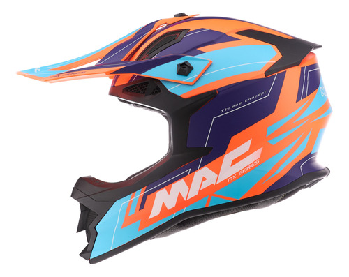 Casco Moto Cross Mac Virtus Sharp Simil 470 Ls2 Moto Delta