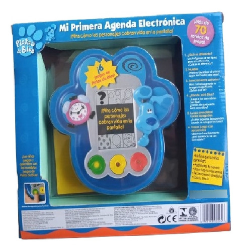 Fisher Price Mi Primera Agenda Electronica Pista De Blue