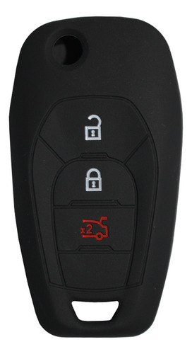 Funda Silicona Llave Chevrolet Onix Prisma Colorado