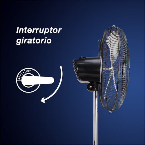 Ventilador De Pedestal Pie Mytek 3397 End