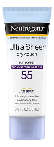 Neutrogena Ultra Sheer Dry-touch Solar Spf 55 88ml 3.0oz