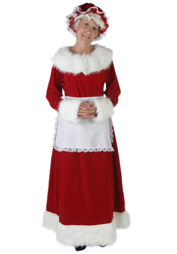 Disfraz Para Mujer Mrs. Claus Halloween 