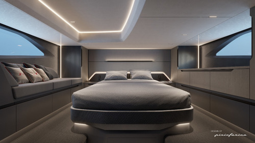 Lancha Nx44 Design By Pininfarina Configuração Completíssima