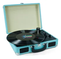 Comprar Maleta Kedok Para Reproductor De Discos De Vinilo De 3 Veloc