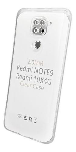 Protector Silicona Flexible Para Xiaomi Redmi Note 9
