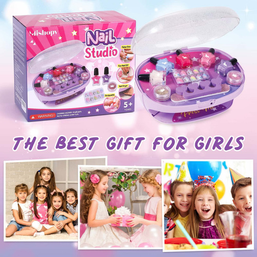 Juego De Esmaltes Golray Kit De Arte De Uñas Todo En Uno Color De Los Geles