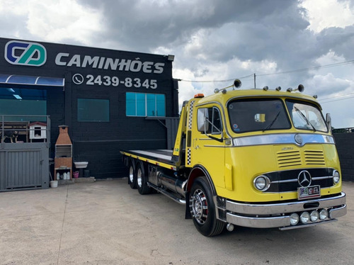Imagem 1 de 11 de Mercedes Lp321 6x2 Truck Plataforma Raridade Pra Colecionado