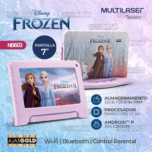 Imagen 3 de 10 de Tablet Pc 7 Kids Para Chicos Android Quadcore Niños + Funda
