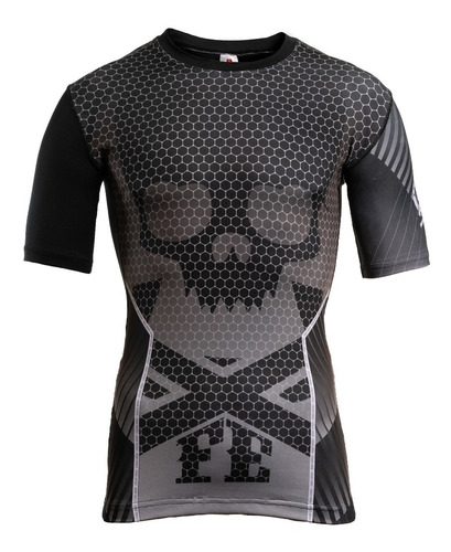  Remera Lycra Rashguard Jiu Jitsu Submission Mma Nogi Bjj