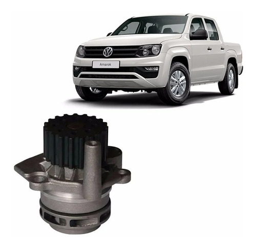 Bomba D'água Vw Amarok 2010 Em Diante Motor 2.0 16v Tdi