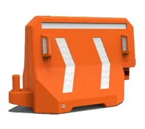Comprar Barrera De Proteccion Mini Vial Reflejante Uso Rudo 