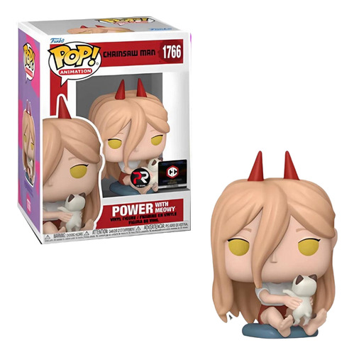 Funko Pop Power With Meowy Chainsaw Man Pochita Chalice Pr