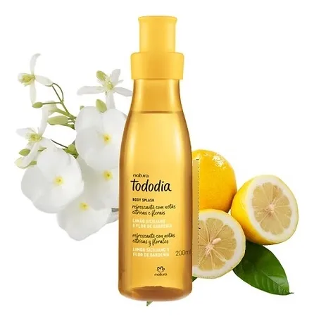 Spray De Limón Siciliano Y Flor De Gardenia Tododia 200 Ml