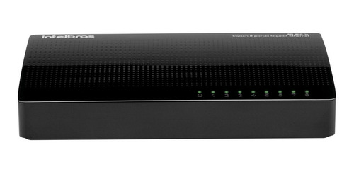 Imagem 2 de 2 de Switch 8 Portas Gigabit Ethernet Com Qos Sg 800 Q+ Intelbras