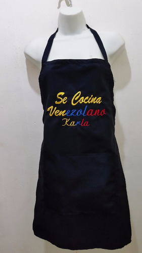 Delantales Para Chefs, Pasteleros, Mesoneros, Bordados
