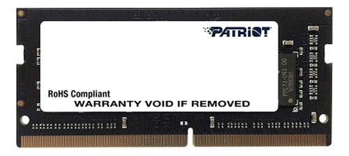 Memoria Ddr4 8gb Portatil Patriot Bus 3200