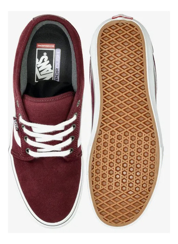 Tênis Vans Chuckka Low Bordô