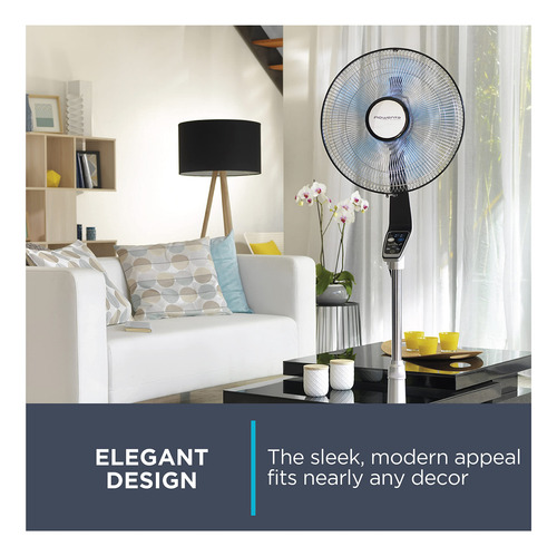 Ventilador De Pedestal Rowenta Turbo Silence Vu5670 135 Cm C