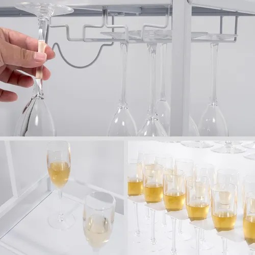 Soporte De Pared De Champagne Para Fiesta, 2 Tope De Champán