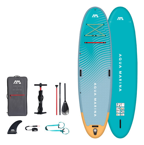 Stand Up Paddle Sup Para Yoga Dhyana Fitness Aqua Marina Color Calipso