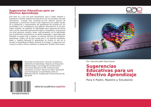 Libro: Sugerencias Educativas Un Efectivo Aprendizaje: