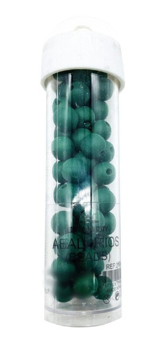 Perlas Para Pulseras, Collares 8mm 15-17g Verde Oscuro