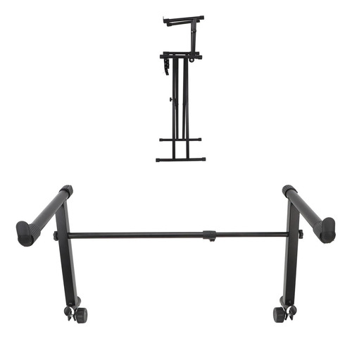 Soporte Para Teclado En L, Elevador Ajustable De 2 Alturas
