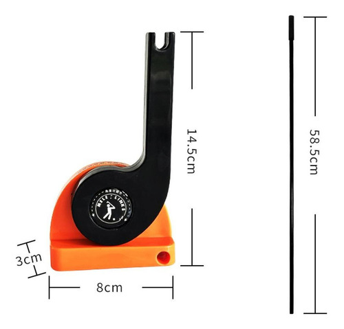 Entrenador Plano De Golf, Ayuda Para Entrenamiento De Swing