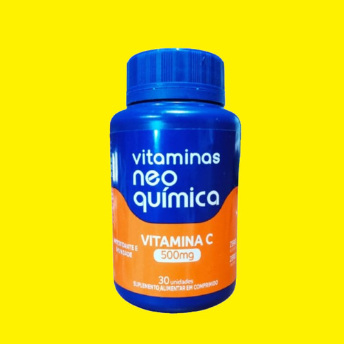 Kit 4x Suplemento Alimentar Vitamina C 30 Cpm - Neo Quimica