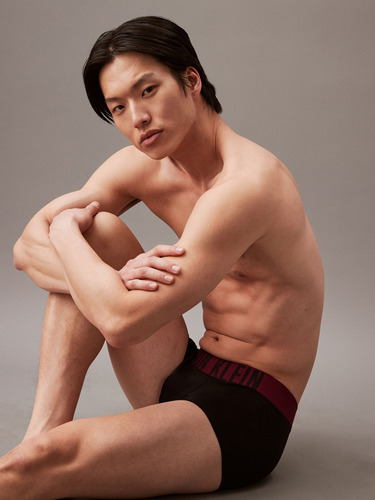 Pack 3 Bóxers Low Rise Trunk Micro Negro Calvin Klein