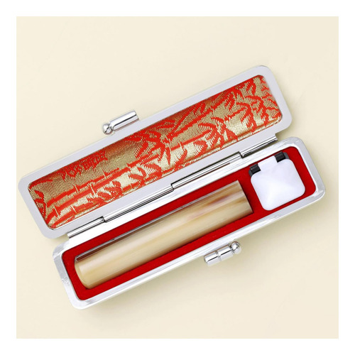 Case De Sellos De Hanko Japonés Pu, Caja De Sello De Nombre