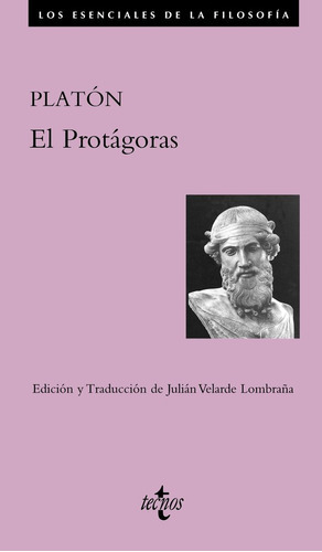 El Protãâ¡goras, De Platón. Editorial Tecnos, Tapa Blanda En Español