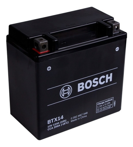 Batería Moto Bosch Ytx14-bs Honda St1100 91/02