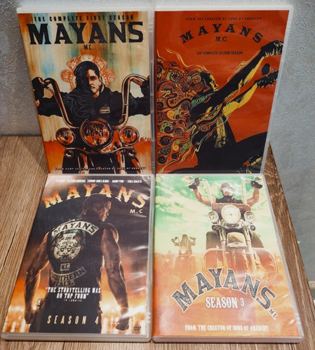 Dvd Box - Mayans M.c. As 4 Temporadas