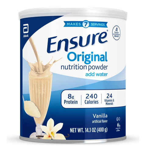 Batido De Vainilla Ensure Abbott Nutrition 400g